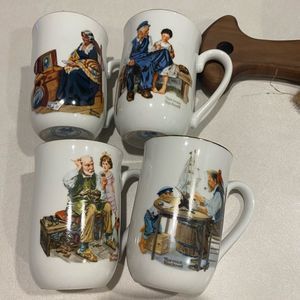 Norman Rockwell Mugs